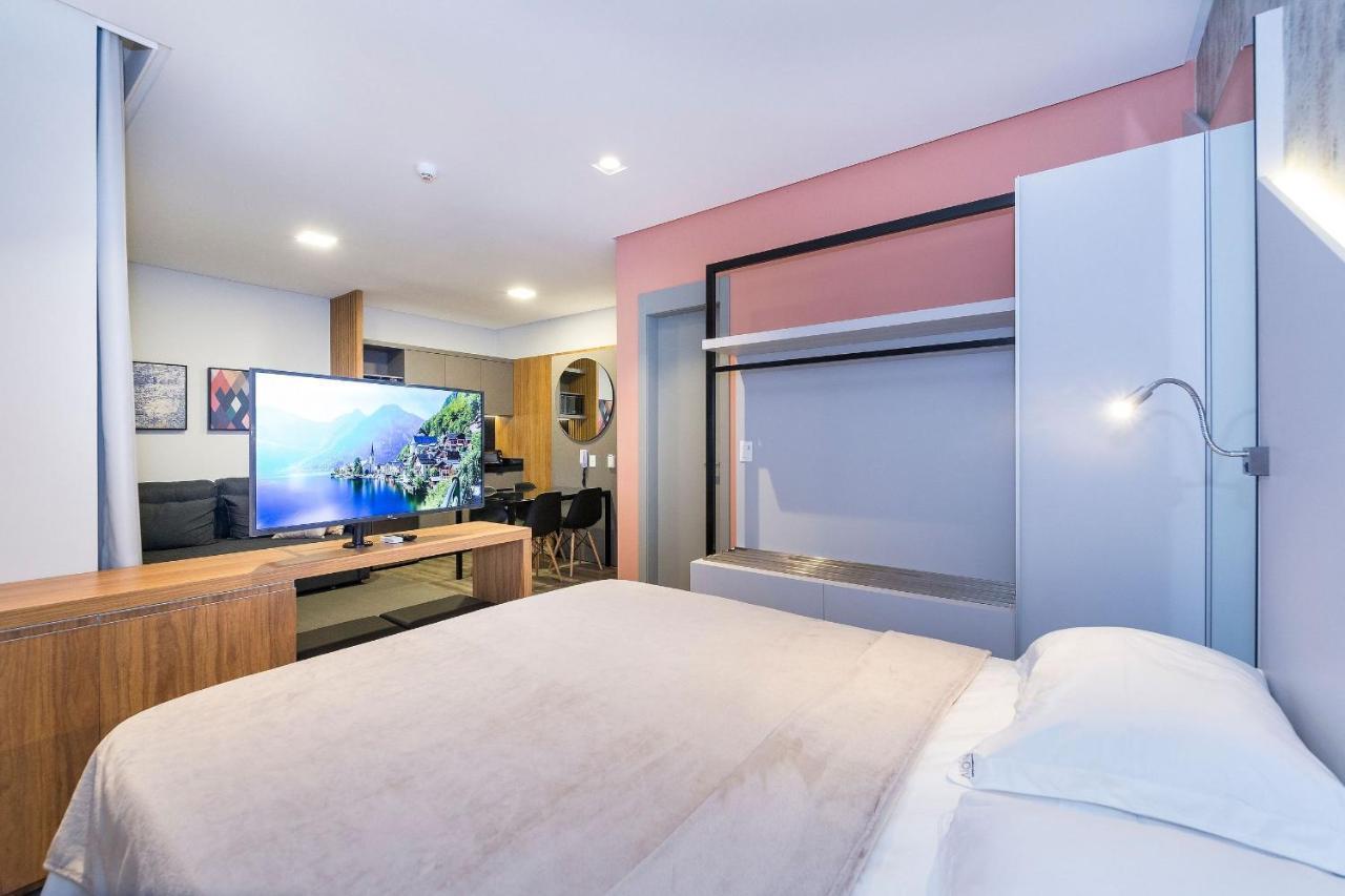 Aion Suites 204 - Compacto E Luxuoso Loft - Rooftop Com Piscina E Academia - A Poucos Passos Da Praia Bombinhas Bagian luar foto