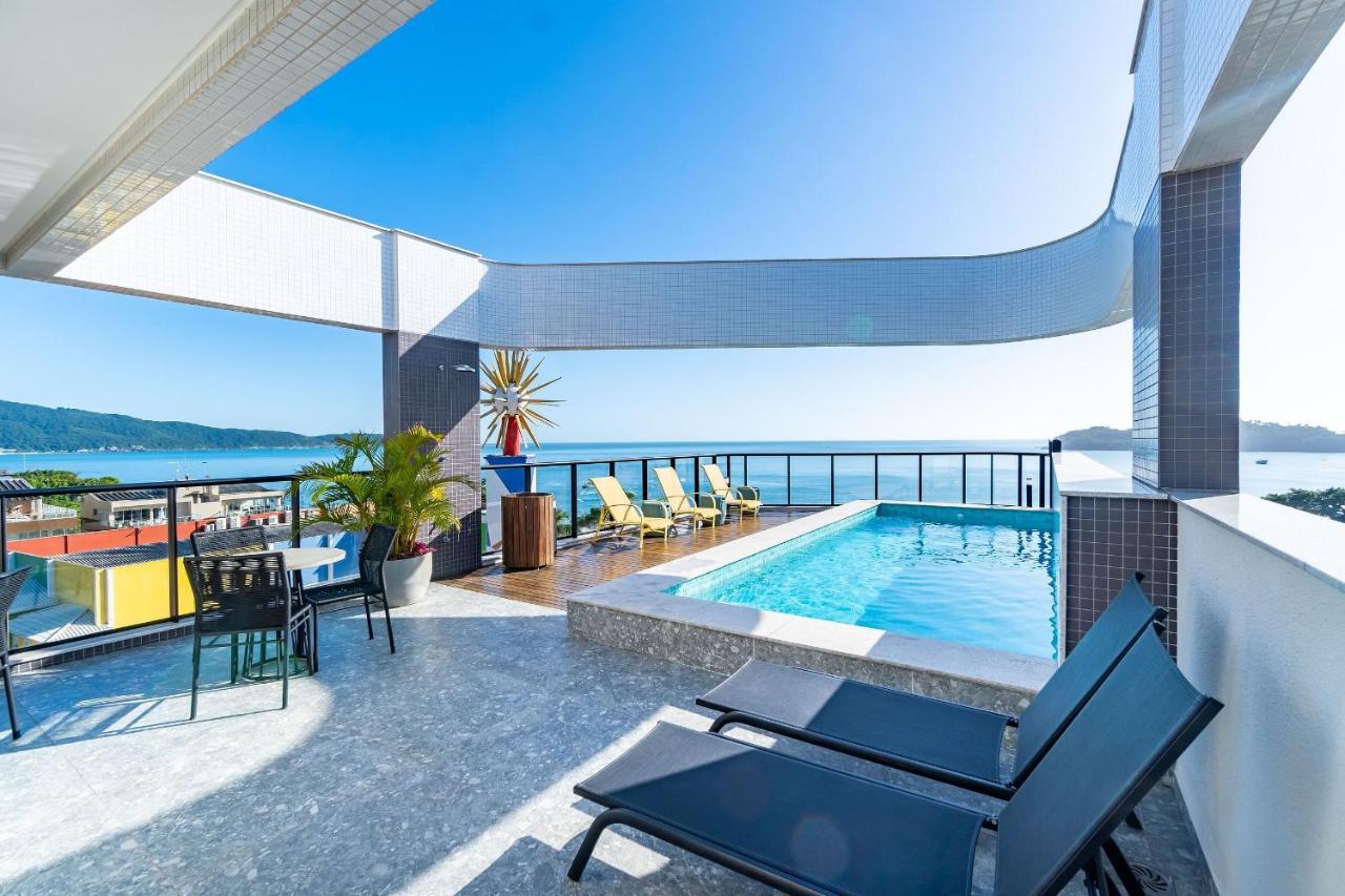 Aion Suites 204 - Compacto E Luxuoso Loft - Rooftop Com Piscina E Academia - A Poucos Passos Da Praia Bombinhas Bagian luar foto